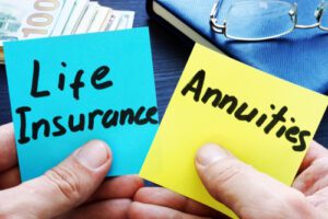 life insurance or annuities