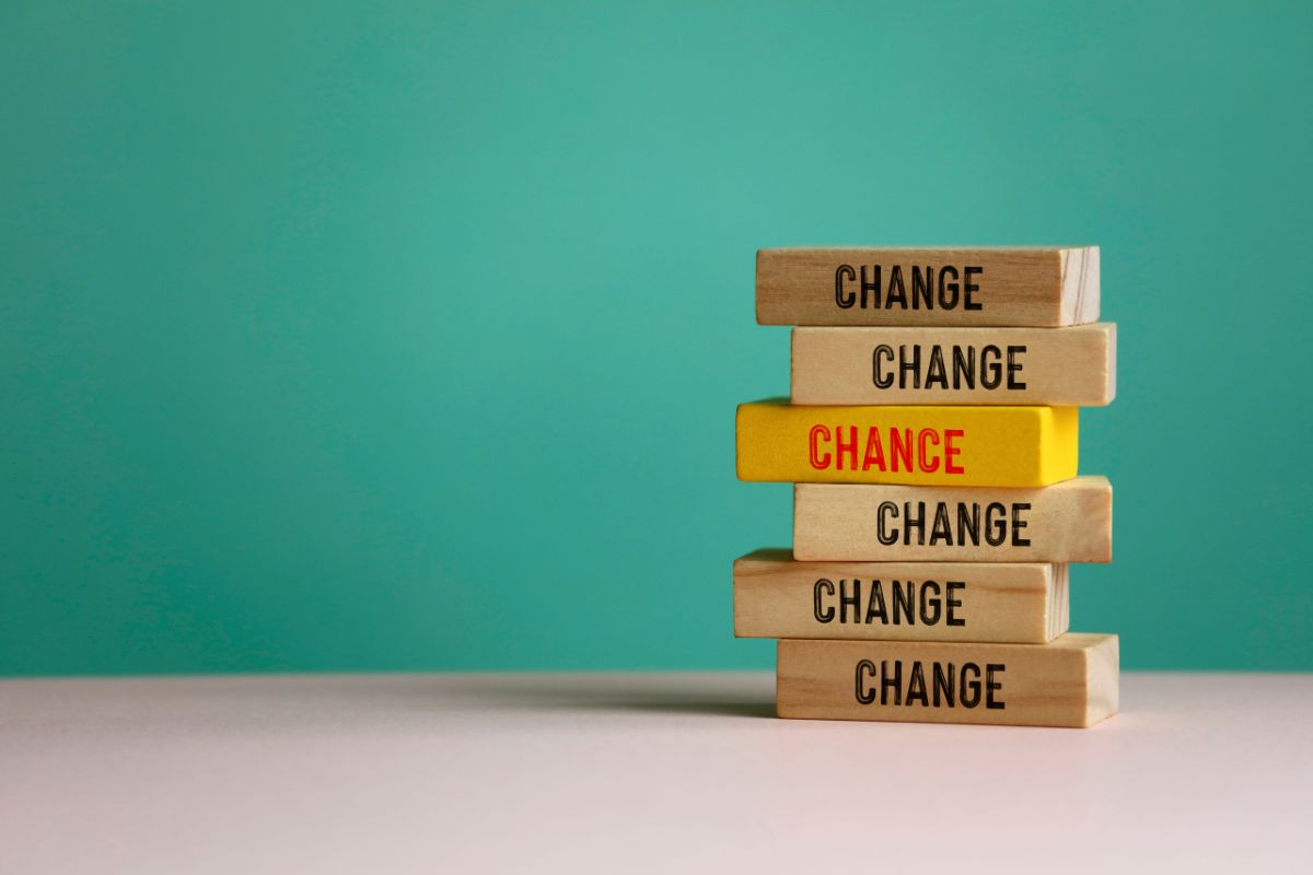Stack of blocks announcing changes coming in the Medicare Annual Election Period
