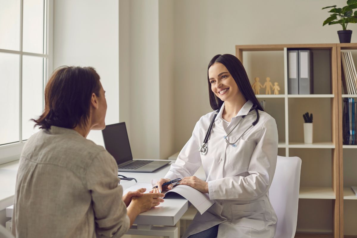 Provider helping patient understand Medicare costs